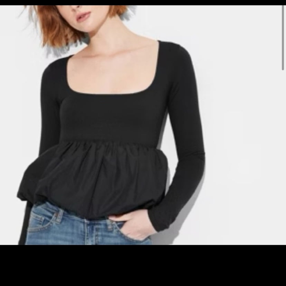 Elegant Black Women's Top